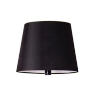 Oprawy, klosze i abażury - Abażur AB-stożek czarny podłoga - miniaturka - grafika 1
