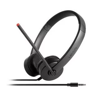 Lenovo Essential Stereo Czarny (4XD0K25030) - Słuchawki - miniaturka - grafika 1