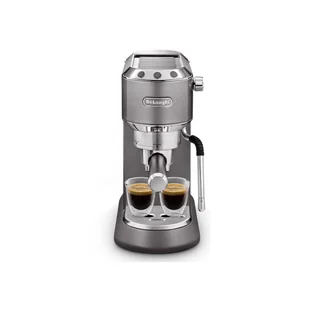 Używany ekspres kolbowy DeLonghi Dedica Arte EC 885.GY - szary - AGD OUTLET - miniaturka - grafika 1