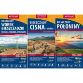 Atlasy i mapy - Bieszczady - komplet 3 map - miniaturka - grafika 1