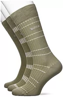 Skarpetki męskie - BOSS Męskie skarpety 3P RS Fine Rib CC Regular Socks, Light/Pastel Green, 40-46, Light/Pastel Green, 46 EU - miniaturka - grafika 1