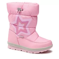 Buty dla dziewczynek - Śniegowce Garvalin 231856 D Rosa (Mat) A - miniaturka - grafika 1