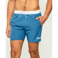 Kąpielówki męskie - BOSS BLACK Szorty kąpielowe Starfish Regular Fit - miniaturka - grafika 1