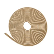 Meble modułowe i akcesoria - Szczotka przeciwkurzowa odbojowa, samoprzylepna, niska, 11 mb, kolor beżowy - miniaturka - grafika 1