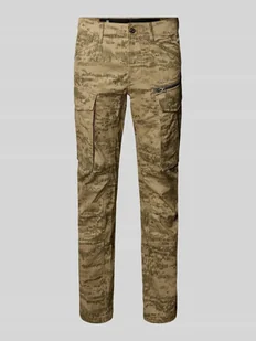 Spodnie cargo o kroju regular fit z czystej bawełny model ‘Rovic’ - Spodnie męskie - miniaturka - grafika 1