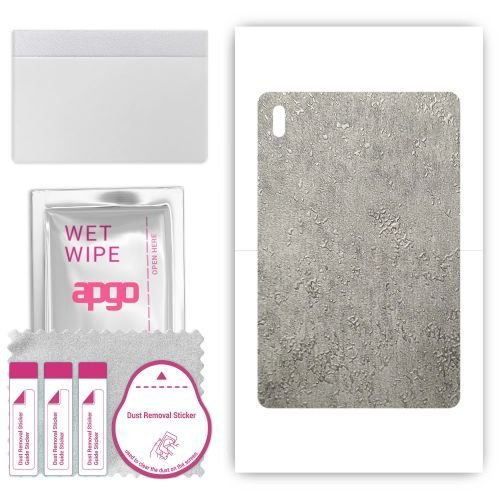 folia naklejka skórka strukturalna na TYŁ do Samsung Galaxy Tab S7 FE WiFi - Beton - apgo SKINS