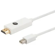 Kable komputerowe i do monitorów - Elmak SAVIO CL-83 Kabel mini DisplayPort M - HDMI AM, pozłacane końcówki, 1.8m - miniaturka - grafika 1