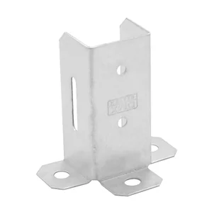 Podstawa słupa 46x100x46 mm PSP DX 45 ocynk Domax - Kotwy - miniaturka - grafika 1