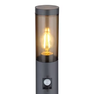 Lampa cokołowa Boston z gniazdami i czujnikiem - Lampy ogrodowe - miniaturka - grafika 3