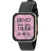 Smartwatch - Liu Jo Voice Slim SWLJ093 Czarny - miniaturka - grafika 1
