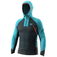 Kurtki męskie - Męska kurtka softshellowa Dynafit Speed Softshell Jkt M Rozmiar: M / Kolor: czarny/niebieski - miniaturka - grafika 1