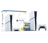 Konsole Playstation - Sony PlayStation 5 Slim D Chassis (PS5 1TB z napędem + Dziedzictwo Hogwartu (Hogwarts Legacy) - miniaturka - grafika 1