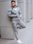 Dresy męskie - Dres męski antracytowy Dstreet AX0734-XXL - miniaturka - grafika 1