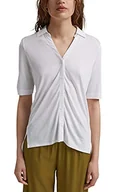 Koszulki i topy damskie - ESPRIT Collection T-shirt damski, 100 / biały, XS - miniaturka - grafika 1