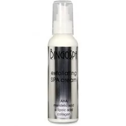 BingoSpa Złuszczający krem z kwasami AHA, kwasem migdałowym i kolagenem - Exfoliating Cream With AHA Acids Złuszczający krem z kwasami AHA, kwasem migdałowym i kolagenem - Exfoliating Cream With AHA Acids - Kremy do twarzy - miniaturka - grafika 1