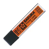 Kredki, ołówki, pastele i pisaki - Sakura Polymer Leads HB 0.5 mm Rysiki 12szt - miniaturka - grafika 1