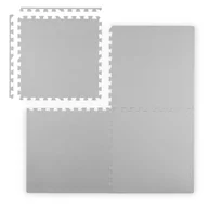 Maty piankowe - Duża mata piankowa puzzle Ricokids 60x60 cm 4 szt. szare - miniaturka - grafika 1