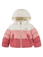 Bluzy i sweterki niemowlęce - Levi's Kids Kurtka zimowa w kolorze jasnoróżowo-białym - miniaturka - grafika 1