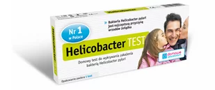 Hydrex PRZED.TECH.HANDL. Helicobacter Test wykrywa obecność przeciwciał bakterii - Testy ciążowe i diagnostyczne - miniaturka - grafika 1