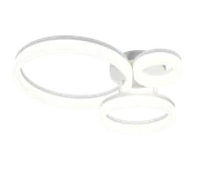 Lampy sufitowe - SCOPE R63601331 lampa sufitowa trzy białe ringi fi 13cm, 23cm i 33cm LED 32W 4000K - miniaturka - grafika 1