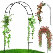 Kratki i pergole - Pergola ogrodowa na kwiaty, róże łuk "Sweet summer" - miniaturka - grafika 1