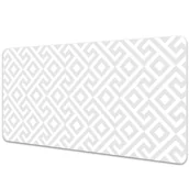 Podkładki na biurko - Duża mata na biurko Grecki geometryczny motyw 90x45 cm - miniaturka - grafika 1