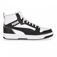 Sneakersy męskie - Męskie sneakersy Puma Rebound v6 - czarne - miniaturka - grafika 1