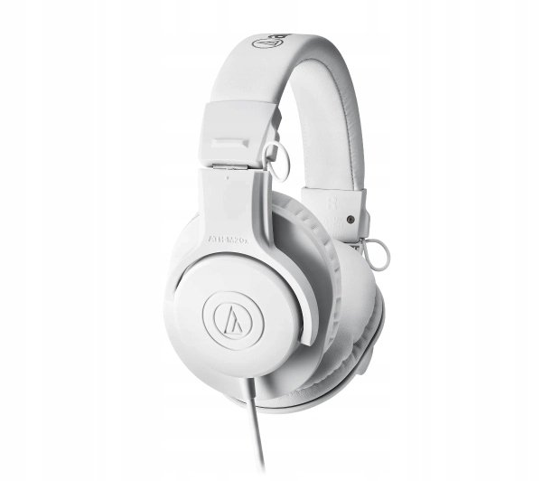 Audio-Technica Słuchawki wokółuszne ATH-M20x Białe