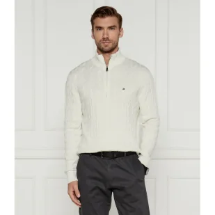 Tommy Hilfiger Sweter | Regular Fit - Swetry męskie - miniaturka - grafika 1