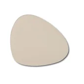 Obrusy i serwetki - Zeller Podstawki pod szklanki 6 sztuk ze skóry syntetycznej kremowy 27057z - miniaturka - grafika 1