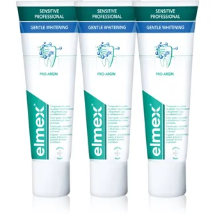 Gaba International Wybielająca pasta do wrażliwych zębów Sensitiv e White ning Trio 3x 75 ml - Pasty do zębów - miniaturka - grafika 1