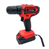 Wiertarko-wkrętarki akumulatorowe - VERTEX Wiertarko-wkrętarka akumulatorowa 18V 32Nm 1,5Ah VWK2150 - miniaturka - grafika 1