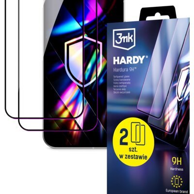 Szkło hartowane 3MK Hardy Hardura 9H do Samsung Galaxy A22 5G (2 szt.)