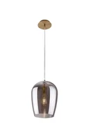 Lampy sufitowe - Maxlight Zimba Smoky lampa wisząca P0301 - miniaturka - grafika 1