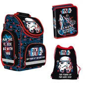 Plecaki szkolne i tornistry - TORNISTER+PIÓRNIK+WOREK ZESTAW STAR WARS ST. MAJEWSKI - miniaturka - grafika 1