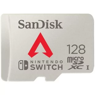 SanDisk Karta Nintendo Switch Apex Legends MicroSDXC 128 GB Class 10 UHS-I/U3 SDSQXAO-128G-GN6ZY SDSQXAO-128G-GN6ZY - Karty pamięci - miniaturka - grafika 1