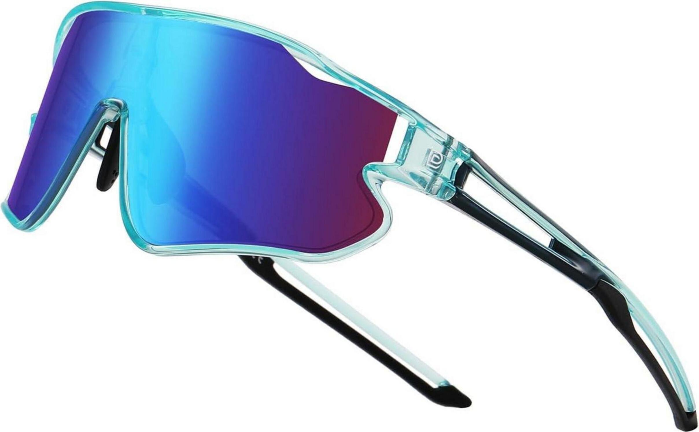 Dziecięce okulary przeciwsłoneczne DUCO Youth Baseball TR90 Frame UV400 Okulary sportowe Blue Revo Lens