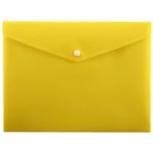 Artykuły biurowe - Penmate Koperta na zatrzask A4 PP-113 żółta - miniaturka - grafika 1