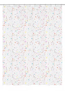 Kleine Wolke Confetti Ekologiczna Zasłona prysznicowa Multicolor 180x200 cm PEVA bezzapachowa - Zasłony prysznicowe - miniaturka - grafika 1