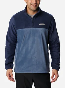 Bluza męska nierozpinana streetwear Columbia Steens Mountain Half Zip 1620191470 L Granatowa (195979550028). Bluzy męskie streetwear - Bluzy męskie - miniaturka - grafika 1
