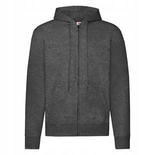 Bluza Męska Z Kapturem Rozpinana Dark Heather Grey r. L - Bluzy męskie - miniaturka - grafika 1