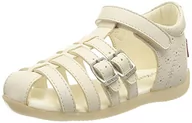 Buty dla dziewczynek - Kickers Dziecięce sandały Bigkro dla dziewczynek, Perfo White - 24 EU - miniaturka - grafika 1
