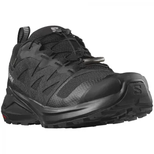 Damskie buty do biegania Salomon X-Adventure Gore-Tex Rozmiar butów (UE): 39 1/3 / Kolor: czarny - Buty trekkingowe damskie - miniaturka - grafika 1
