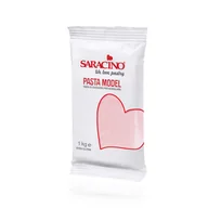 Dodatki do ciast w proszku - Saracino Masa cukrowa Pasta Model Baby Pink 1kg - miniaturka - grafika 1