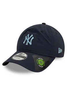 New Era Czapka z daszkiem New York Yankees Recycled 9Twenty 60595200 Granatowy - Czapki i chusty sportowe męskie - miniaturka - grafika 1