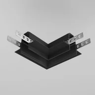 Akcesoria do oświetlenia - MAYTONI EXILITY łącznik L czarny do szyn magnetycznych wpuszczanych 26mm połączenie typu sufit/sufit do płyt GK 12,5mm - miniaturka - grafika 1