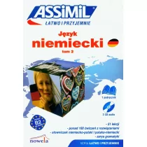 NOWELA Język niemiecki łatwo i przyjemnie Tom 2 + CD - Danuta Kin - Książki do nauki języka niemieckiego - miniaturka - grafika 1