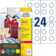 Etykiety do drukarek - Avery Zweckform no peel A4 30mm białe (L7802-10) - miniaturka - grafika 1