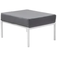 Fotele i krzesła ogrodowe - Podnóżek Agat 60 x 74 x 30 cm L124-06EB PATIO - miniaturka - grafika 1