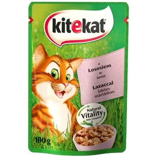 Kitekat Adult Łosoś w sosie saszetka 100g 1szt. - Mokra karma dla kotów - miniaturka - grafika 7